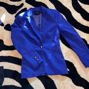 Royal blue blazer